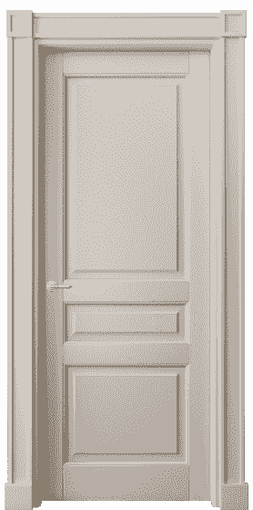 Дверь межкомнатная 6305 БСБЖ. Цвет Бук светло-бежевый. Материал Массив бука эмаль. Коллекция Toscana Plano. Картинка.