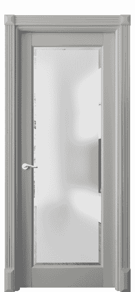 Дверь межкомнатная 0700 БНСР САТ-Ф. Цвет Бук нейтральный серый. Материал Массив бука эмаль. Коллекция Lignum. Картинка.