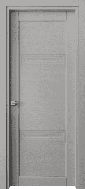 Дверь межкомнатная 6111 ДНСР. Цвет Дуб нейтральный серый. Материал Массив дуба эмаль. Коллекция Ego. Картинка.