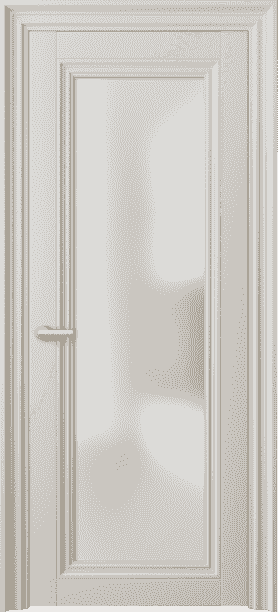 Дверь межкомнатная 2502 МОС САТ. Цвет Матовый облачно-серый. Материал Гладкая эмаль. Коллекция Centro. Картинка.