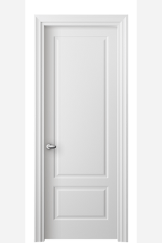 Дверь межкомнатная 8541 МБЛ. Цвет Матовый белоснежный. Материал Гладкая эмаль. Коллекция Esse. Картинка.