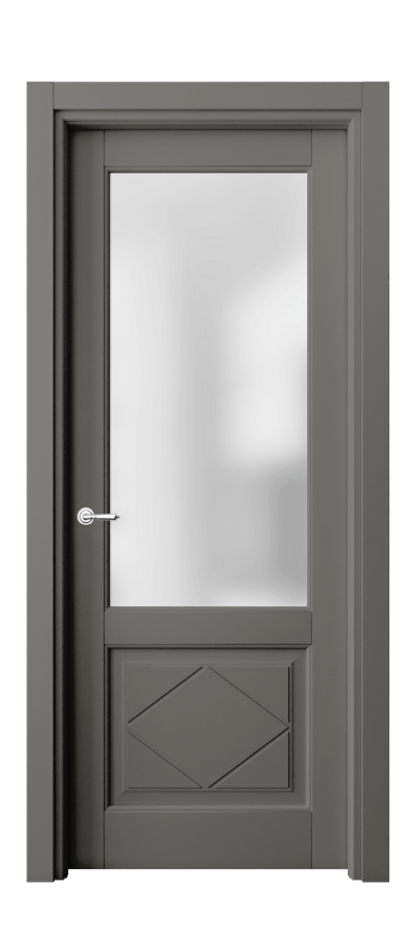 Дверь межкомнатная Toscana Rombo 6342 Бук классический серый Сатинированное стекло Гладкий наличник БКЛС Цена 73439 ₽ Наличники уже входят в базовый комплект. Фабрика дверей Волховец 8 (800) 551 43 19 Межкомнатная дверь Toscana Rombo 6342 Бук классический серый Сатинированное стекло Цена 73439 ₽ | Volhovec