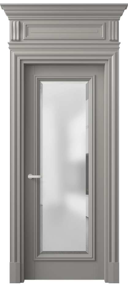 Дверь межкомнатная Antique 7300 Бук нейтральный серый Сатинированное стекло с фацетом, 6 мм КЭП + Объёмный фриз + Карниз БНСР Цена 130390 ₽ Наличники уже входят в базовый комплект. Фабрика дверей Волховец 8 (800) 551 43 19 Межкомнатная дверь Antique 7300 Бук нейтральный серый Сатинированное стекло с фацетом, 6 мм Цена 130390 ₽ | Volhovec