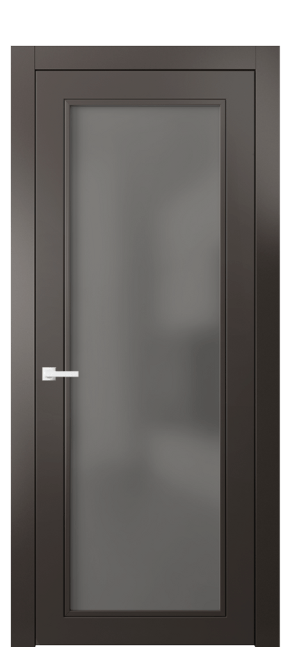 Дверь межкомнатная Neo Classic 8000 Матовый антрацит Сатинированное серое стекло, триплекс Гладкий компланарный наличник МАН Цена 66270 ₽ Наличники уже входят в базовый комплект. Фабрика дверей Волховец 8 (800) 551 43 19 Межкомнатная дверь Neo Classic 8000 Матовый антрацит Сатинированное серое стекло, триплекс Цена 66270 ₽ | Volhovec
