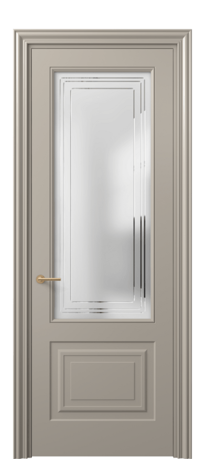 Дверь межкомнатная Mascot 8452 Матовый бисквитный Сатинированное стекло с гравировкой "Грани", триплекс, 7 мм Фигурный наличник МБСК Цена 62079 ₽ Наличники уже входят в базовый комплект. Фабрика дверей Волховец 8 (800) 551 43 19 Межкомнатная дверь Mascot 8452 Матовый бисквитный Сатинированное стекло с гравировкой "Грани", триплекс, 7 мм Цена 62079 ₽ | Volhovec