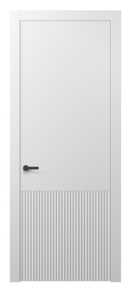 Межкомнатная дверь Альба 8645 Матовый белоснежный  Цена 50400 ₽ | Volhovec