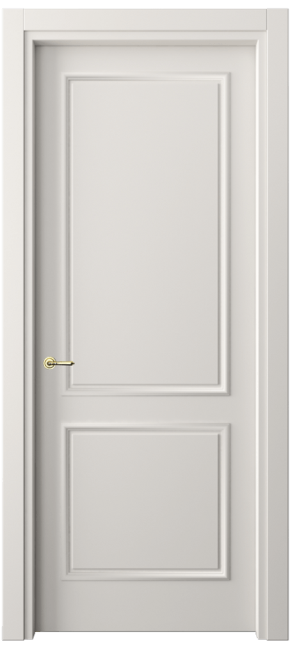 Межкомнатная дверь Paris 8121 Матовый пудровый белый  Цена 54859 ₽| Volhovec