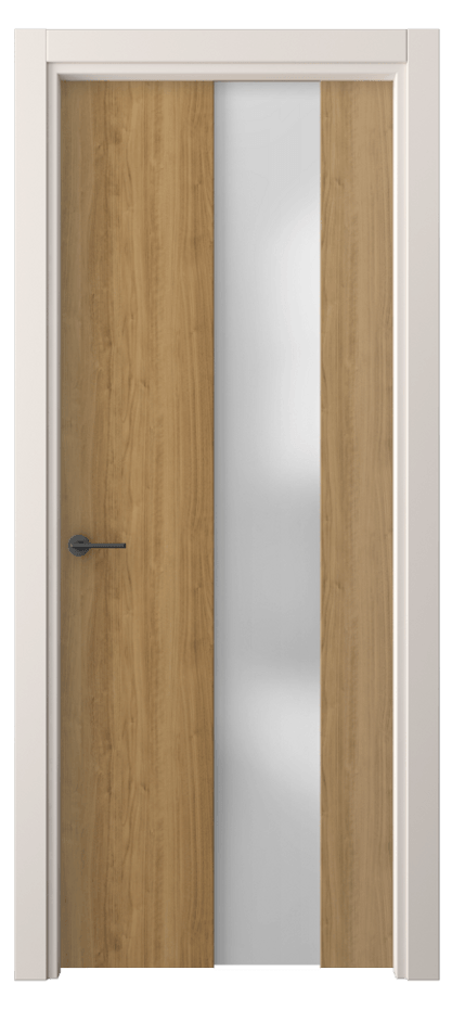 Межкомнатная дверь Freedom 4226 Грецкий орех Сатинированное стекло Цена 44610 сом | Volhovec