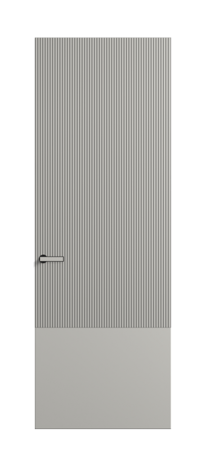 Дверь межкомнатная Velvet 8203 Матовый серый. Скрытый короб Черный Цена 64969 . Фабрика дверей Волховец 8 (800) 551 43 19 Межкомнатная дверь Velvet 8203 Матовый серый. Цена 64969 | Volhovec