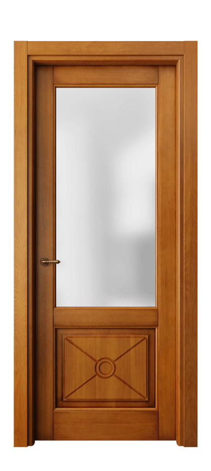 Межкомнатная дверь Toscana Litera 6362 Бук светлый с патиной Сатинированное стекло Цена 93519 ₽ | Volhovec