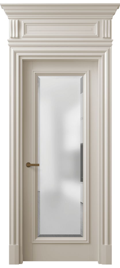 Дверь межкомнатная Antique 7300 Бук светло-бежевый Сатинированное стекло с фацетом, 6 мм КЭП + Объёмный фриз + Карниз БСБЖ Цена 130390 ₽ Наличники уже входят в базовый комплект. Фабрика дверей Волховец 8 (800) 551 43 19 Межкомнатная дверь Antique 7300 Бук светло-бежевый Сатинированное стекло с фацетом, 6 мм Цена 130390 ₽ | Volhovec