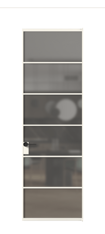 Алюминиевая дверь АЛПЛ040.04 Алюминий пудровый белый Сатинированное серое стекло, триплекс. Без короба АПБЛ Цена 140790 Стоимость комплекта двери включает:
1. Полотно (600/650/700/750/800/850/900/950*2000-2400 мм).
2. Короб
3. Комплект фурнитуры (2 торцевые петли и магнитный замок с ответной планкой). Фабрика дверей Волховец 8 (800) 551 43 19 Алюминиевая дверь АЛПЛ040.04 Алюминий пудровый белый Сатинированное серое стекло, триплекс Цена 140790 | Volhovec