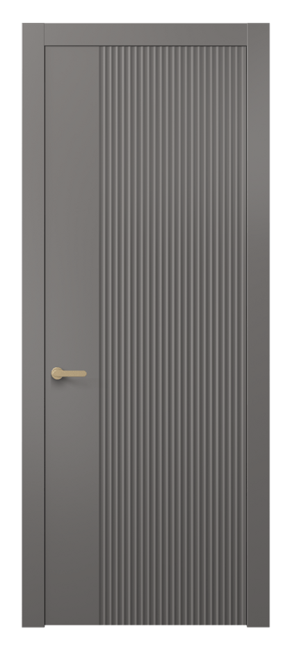 Межкомнатная дверь Альба 8643 Матовый классический серый  Цена 40199 ₽ | Volhovec
