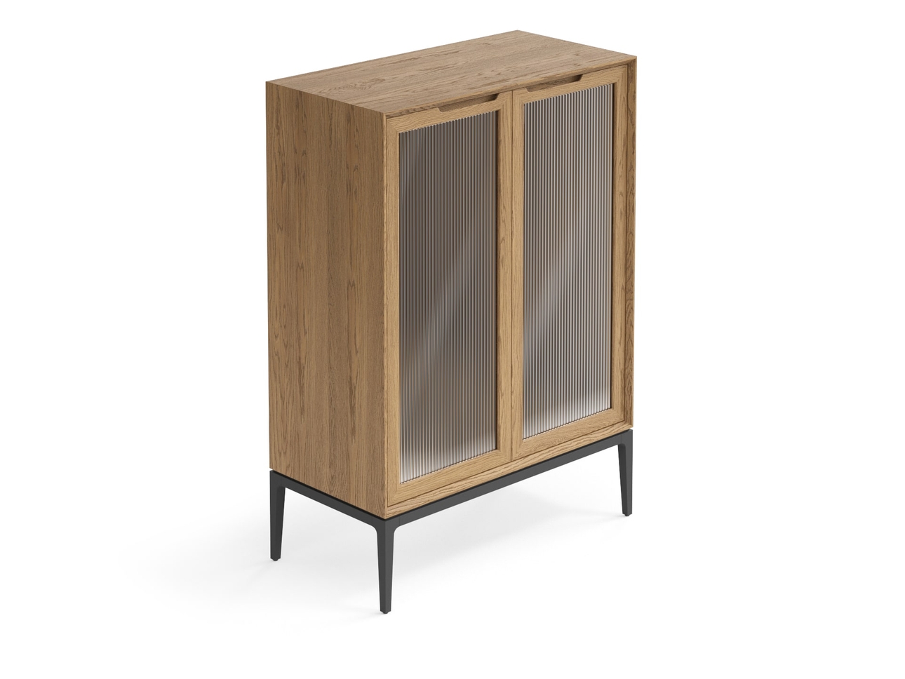 Витрина Velvet дуб мускатный матовый