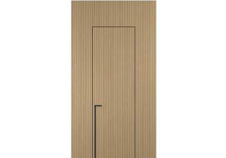 Панели для отделки стен Стеновая панель Фрезерованные Дуб золотой матовый рифт. Цвет Дуб золотой матовый рифт. Материал Радиальный шпон Naturwood. Коллекция Фрезерованные. Картинка.