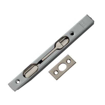 Фурнитура для дверей Ригель. Цвет Матовый хром. Коллекция Ригель. Картинка.