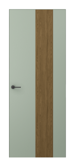 Дверь межкомнатная АКП 4225 ПЭСО. Цвет ПЭТ светло-оливковый. Материал ПЭТ. Коллекция Freedom. Картинка.