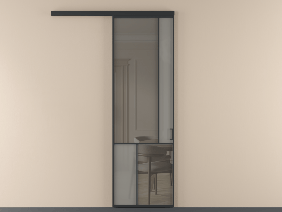 Алюминевая перегородка vd1_1 БЕЛ. Цвет Алюминий Черный. Материал Алюминий. Коллекция Перегородка Mosaic вдоль стены одностворчатая. Фото. Алюминевая перегородка vd1_1 БЕЛ. Цвет Алюминий Черный. Материал Алюминий. Коллекция Перегородка Mosaic вдоль стены одностворчатая. Картинка.