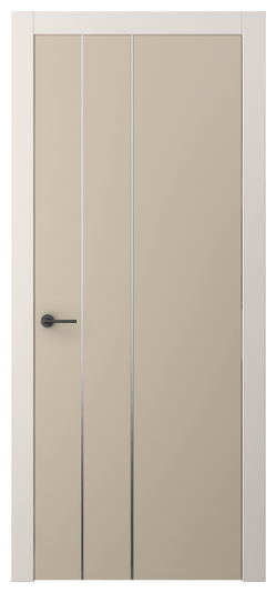 Межкомнатная дверь АКП 4203 ПЭСБ. Цвет ПЭТ светло-бежевый. Материал ПЭТ. Коллекция Freedom. Фото. Дверь межкомнатная АКП 4203 ПЭСБ. Цвет ПЭТ светло-бежевый. Материал ПЭТ. Коллекция Freedom. Картинка.