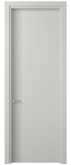Межкомнатная дверь 0010 МСР. Цвет Матовый серый. Материал Гладкая эмаль. Коллекция Planum. Фото. Дверь межкомнатная 0010 МСР. Цвет Матовый серый. Материал Гладкая эмаль. Коллекция Planum. Картинка.