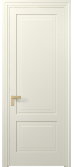 Дверь межкомнатная 8351 ММБ. Цвет Матовый молочно-белый. Материал Гладкая эмаль. Коллекция Рокка. Картинка.