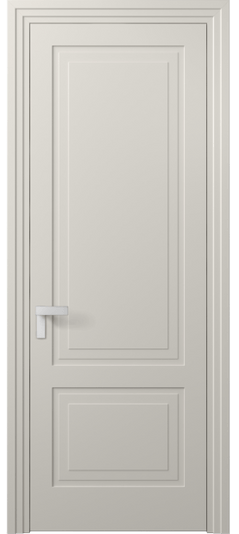 Дверь межкомнатная АКП 8351 МОС Матовый облачно-серый. Цвет Матовый облачно-серый. Материал Гладкая эмаль. Коллекция Rocca. Картинка.