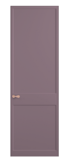 Дверь межкомнатная 7521 Пастельно-фиолетовый RAL 4009. Цвет RAL Пастельно-фиолетовый RAL 4009. Материал Гладкая эмаль. Коллекция Softform. Картинка.