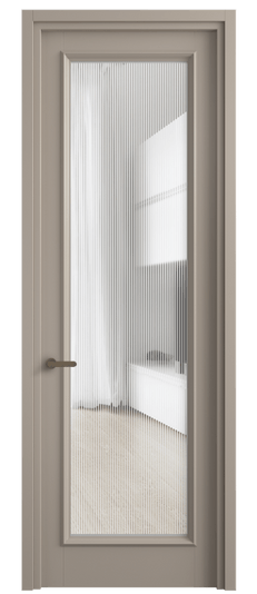 Дверь межкомнатная 6702 МБСК DUNE. Цвет Матовый бисквитный. Материал Гладкая эмаль. Коллекция Шарм. Картинка.