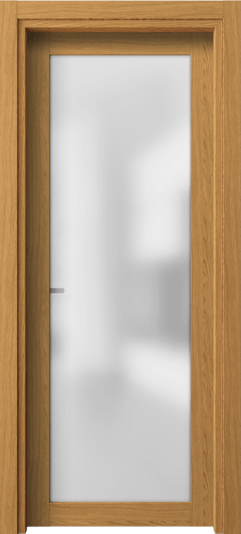Дверь межкомнатная 2102 ВНД САТ. Цвет Ванильный дуб. Материал Ламинатин. Коллекция Neo1. Картинка.