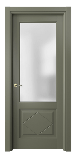 Межкомнатная дверь 6342 БОТ САТ. Цвет Бук оливковый тёмный. Материал Массив бука эмаль. Коллекция Toscana Rombo. Фото. Дверь межкомнатная 6342 БОТ САТ. Цвет Бук оливковый тёмный. Материал Массив бука эмаль. Коллекция Toscana Rombo. Картинка.