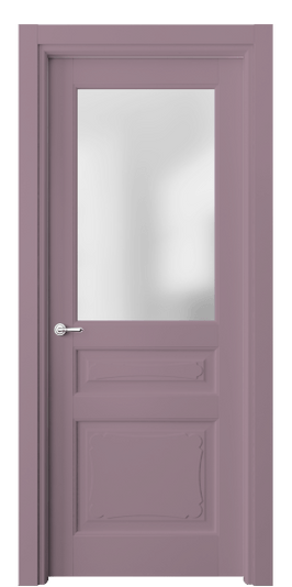 Дверь межкомнатная 6324 Пастельно-фиолетовый RAL 4009. Цвет RAL Пастельно-фиолетовый RAL 4009. Материал Гладкая эмаль. Коллекция Тоскана Элегантэ. Картинка.