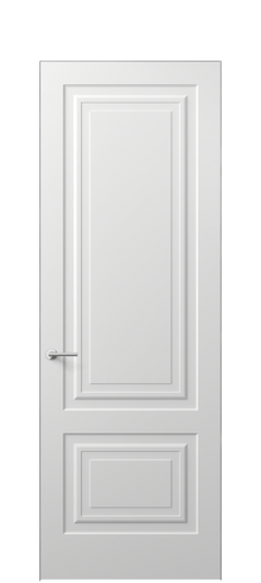 Дверь межкомнатная АКП 8451 ГРН. Цвет Грунт под покраску. Материал Грунт под покраску. Коллекция Mascot. Картинка.