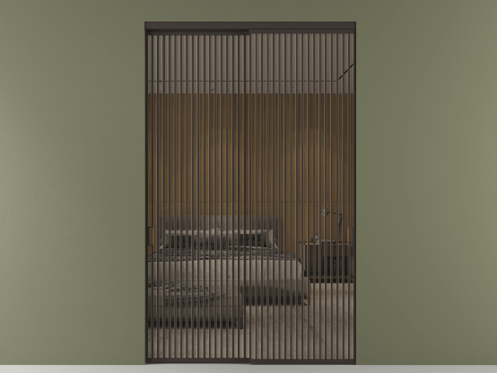 Алюминевая перегородка АЛПР 040.06_ААН_Stopsol Bronze_new. Цвет Алюминий антрацит. Материал Алюминий в эмали. Коллекция Перегородка Formato внутри проёма 2 створки. Фото. Алюминевая перегородка АЛПР 040.06_ААН_Stopsol Bronze_new. Цвет Алюминий антрацит. Материал Алюминий в эмали. Коллекция Перегородка Formato внутри проёма 2 створки. Картинка.