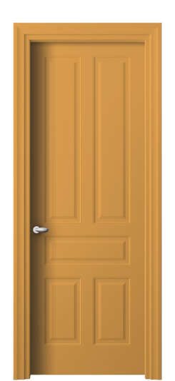 Дверь межкомнатная 8531 Пастельно-жёлтый RAL 1034. Цвет RAL Пастельно-жёлтый RAL 1034. Материал Гладкая эмаль. Коллекция Esse. Картинка.