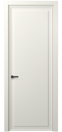 Дверь межкомнатная 8602 МЖМ . Цвет Матовый жемчужный. Материал Гладкая эмаль. Коллекция Frame. Картинка.