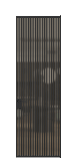 Межкомнатная дверь АЛПЛ040.07 Бронза сатин триплекс ЧЕР. Цвет Алюминий Черный. Материал Алюминий. Коллекция Formato. Фото. Дверь межкомнатная АЛПЛ040.07 Бронза сатин триплекс ЧЕР. Цвет Алюминий Черный. Материал Алюминий. Коллекция Formato. Картинка.