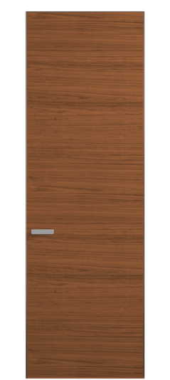 Дверь межкомнатная ПУ 0010 rift ОМДМР. Цвет Орех медный матовый. Материал Радиальный шпон Naturwood. Коллекция Rift. Картинка.