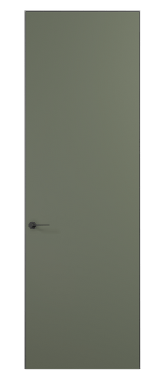Дверь межкомнатная 0010 СТОВ. Цвет Софт-тач оливковый. Материал Полипропилен. Коллекция Planum Pro. Картинка.