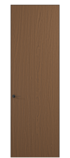Дверь межкомнатная 0010 МШНДШ. Цвет Дуб шоколадный матовый. Материал Мультишпон Naturwood. Коллекция Planum Pro. Картинка.