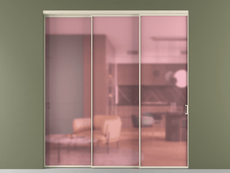 Перегородка Formato внутри проёма телескопик синхро 2