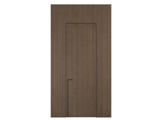 Панели для отделки стен Стеновая панель Фрезерованные Дуб серый матовый. Цвет Дуб серый матовый. Материал Шпон Naturwood. Коллекция Фрезерованные. Картинка.