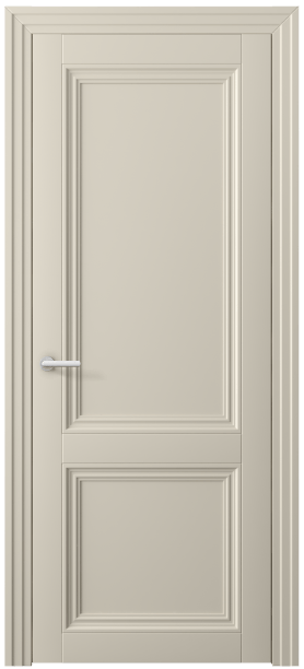 Дверь межкомнатная 2523 ПЭСБ. Цвет ПЭТ светло-бежевый. Материал ПЭТ. Коллекция Центро. Картинка.